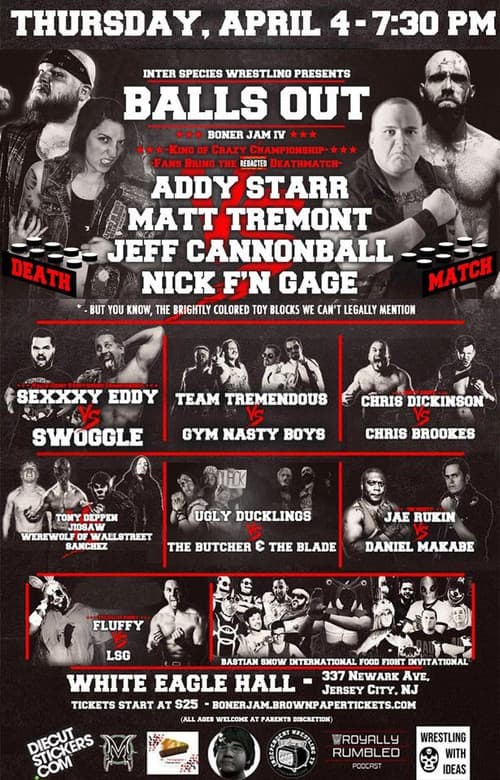 ISW Boner Jam IV: Balls Out (2019) poster