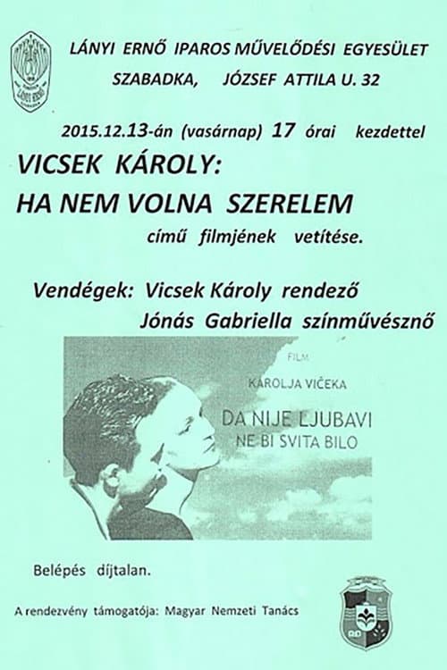 Da nije ljubavi, ne bi svita bilo (2004) poster