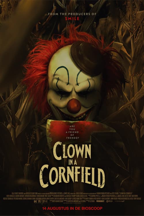 Clown in a Cornfield (2025) poster