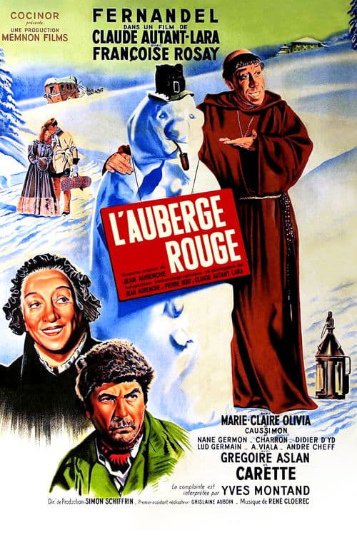 Fernandel: L'Auberge rouge (1951) poster