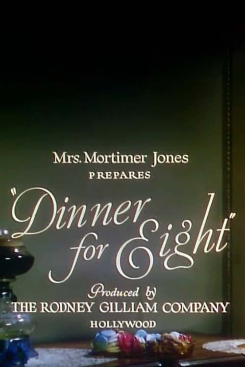 Mrs. Mortimer Jones Prepares "Dinner for Eight" (1934) poster