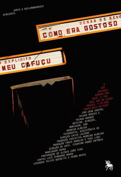 Como Era Gostoso Meu Cafuçu (2015) poster