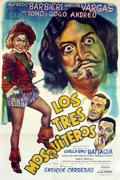 Los tres mosquiteros (1953) poster