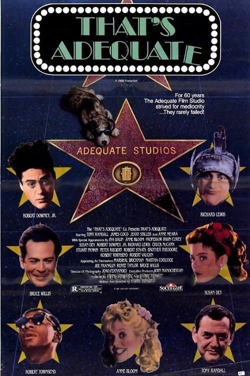 That's Adequate (1989) poster