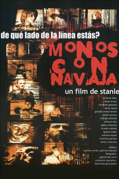 Monos con navaja (2000) poster
