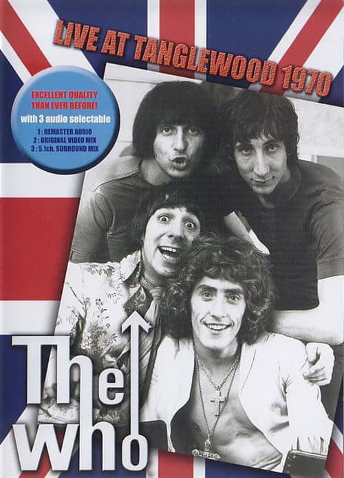 The Who ‎– Live At Tanglewood 1970 (1970) poster