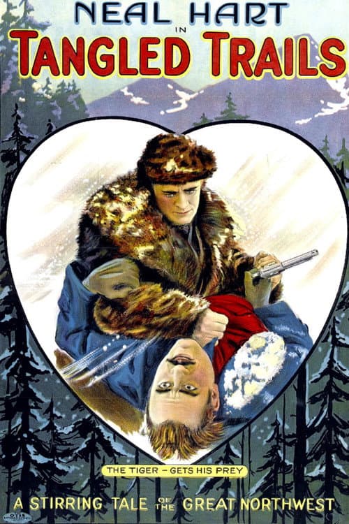 Tangled Trails (1921) poster