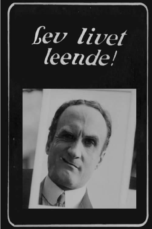 Lev livet leende (1921) poster