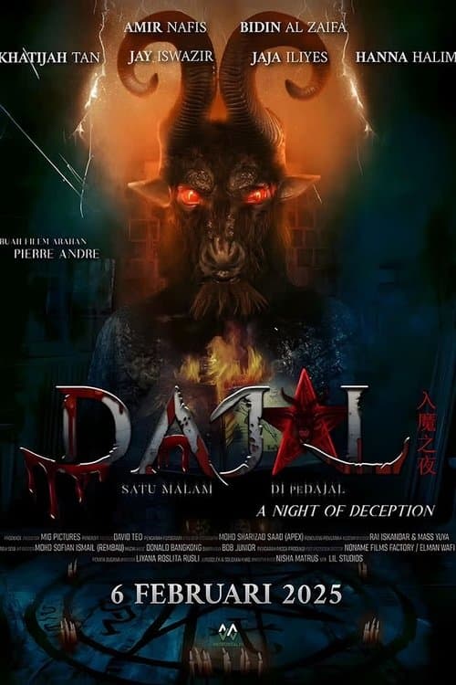 Dajal: Satu Malam Dipedajal (2025) poster