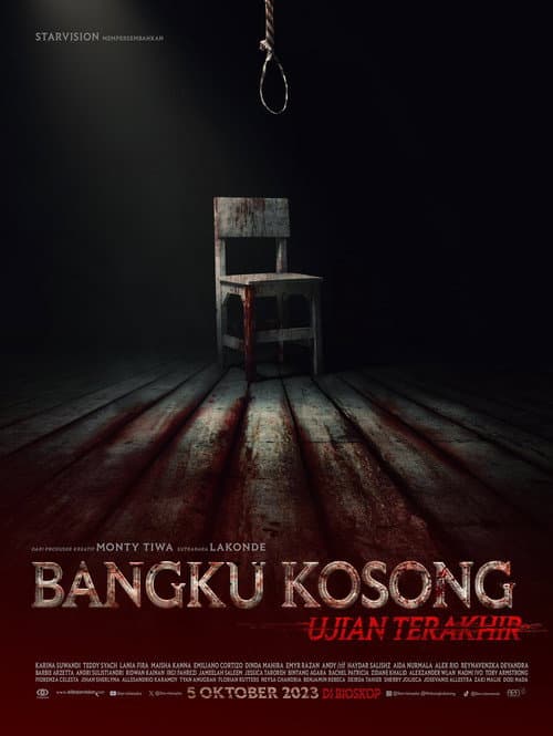 Bangku Kosong: Ujian Terakhir (2023) poster