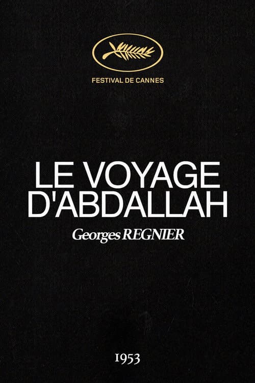 Le Voyage d'Abdallah (1953) poster
