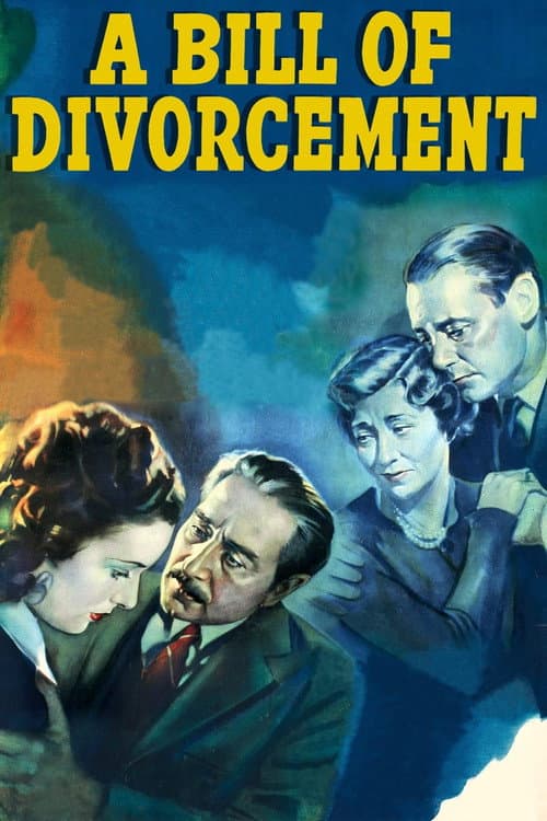 A Bill of Divorcement (1940) poster