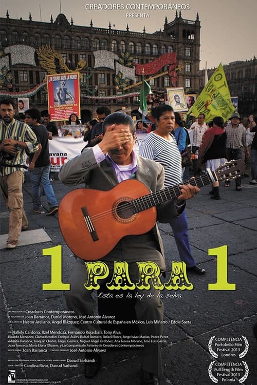 1 para 1 (2014) poster