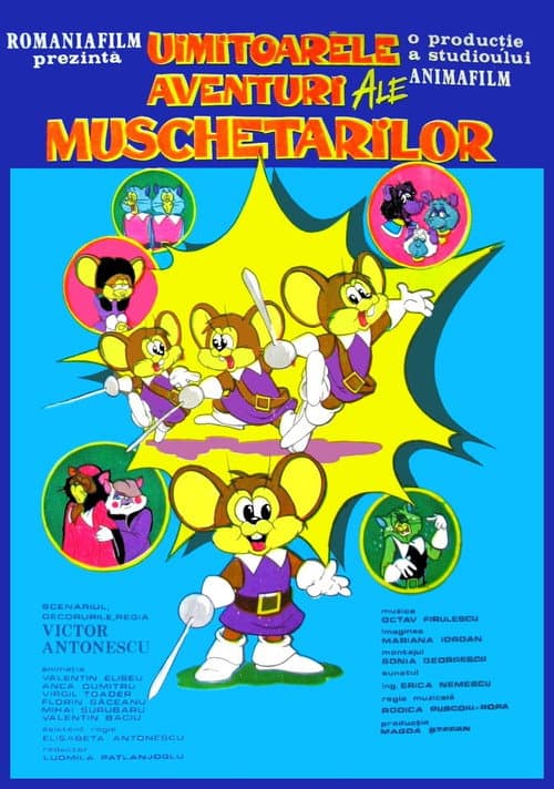Uimitoarele Aventuri Ale Muschetarilor (1988) poster