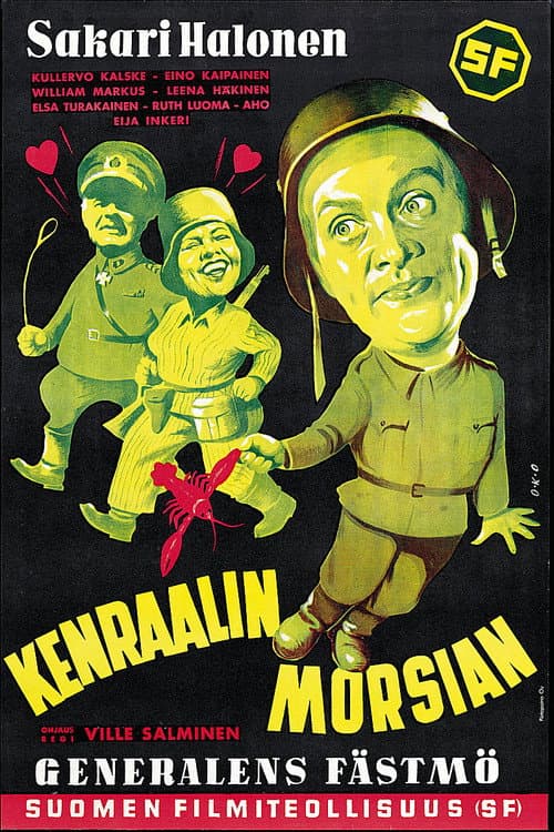 Kenraalin morsian (1951) poster