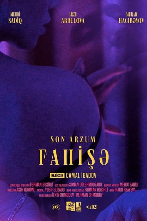 Son Arzum Fahişə (2021) poster