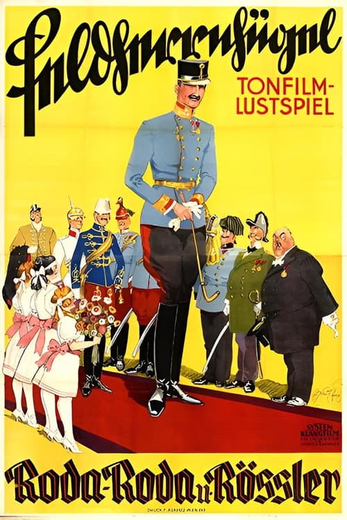 Der Feldherrnhügel (1932) poster