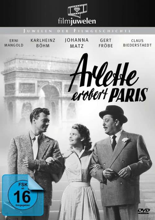 Arlette erobert Paris (1953) poster