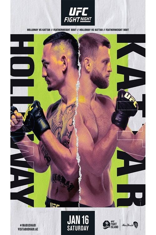 UFC on ABC 1: Holloway vs. Kattar (2021) poster
