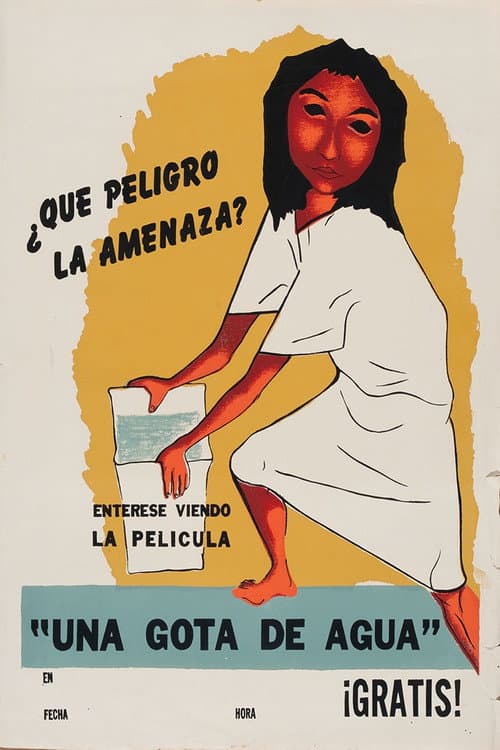 Una gota de agua (1949) poster