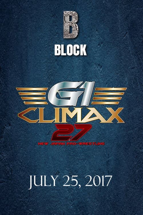 NJPW G1 Climax 27: Day 6 (2017) poster
