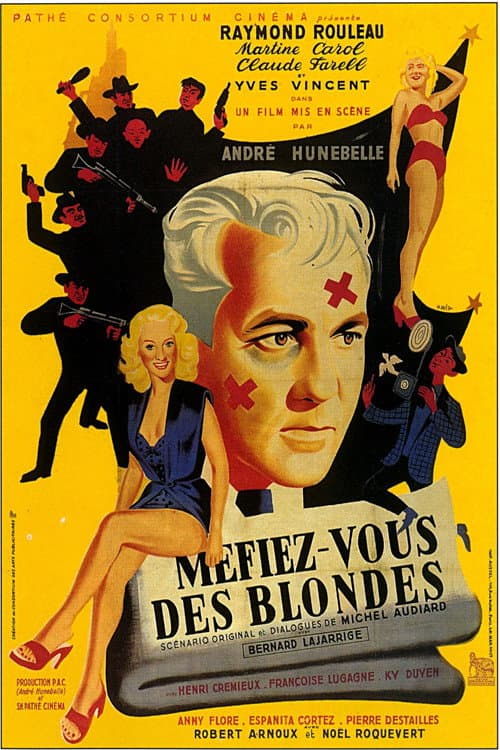 Méfiez-vous des blondes (1950) poster