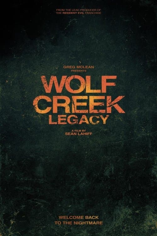 Wolf Creek: Legacy (2027) poster