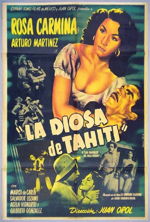 La diosa de Tahití (1953) poster