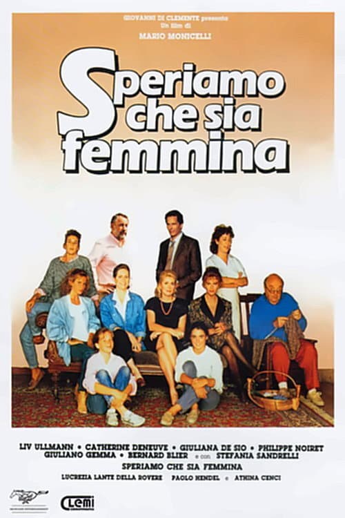 Speriamo che sia femmina (1986) poster