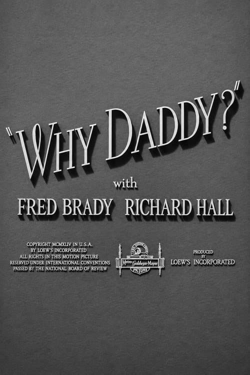 Why Daddy? (1944) poster