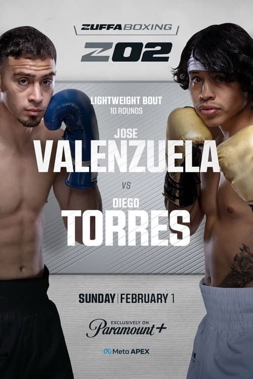 Zuffa Boxing 02 (2026) poster