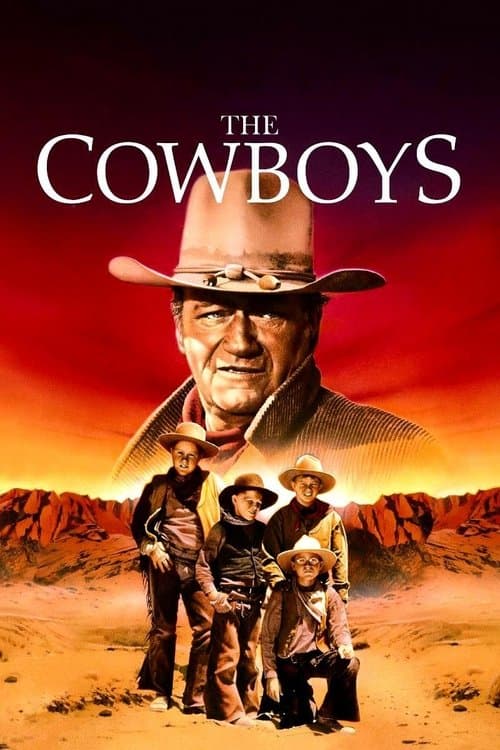 The Cowboys (1972) poster