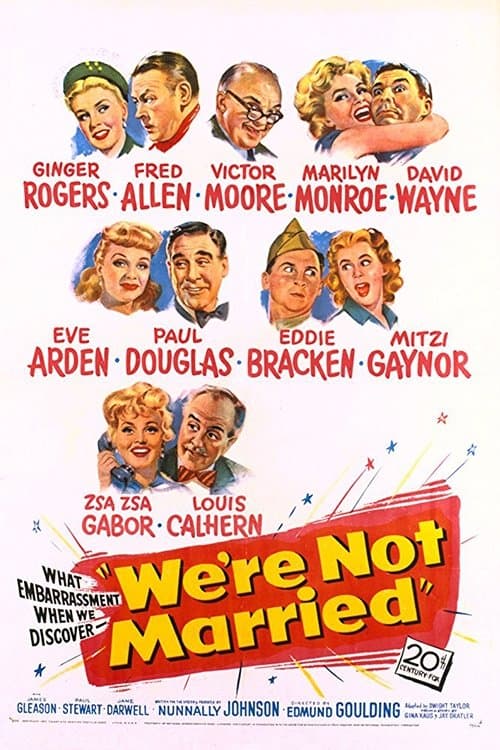 We're Not Married! (1952) poster