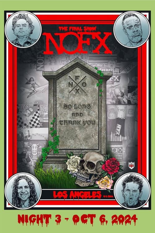 NOFX: The Final Show (Night 3) Oct 6, 2024 (2024) poster