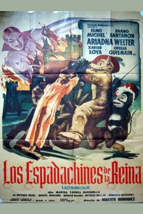 Los espadachines de la reina (1961) poster