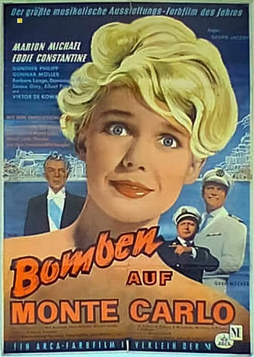 Bomben auf Monte Carlo (1960) poster