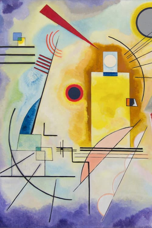 Kandinsky « Figures de l’invisible » (1994) poster