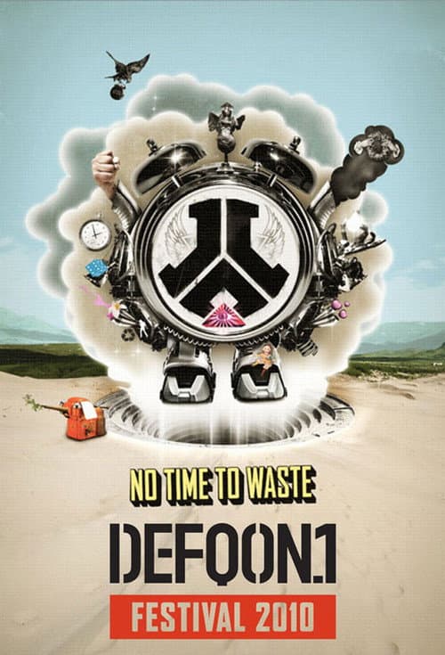 Defqon 1 - No Time to Waste (2010) poster