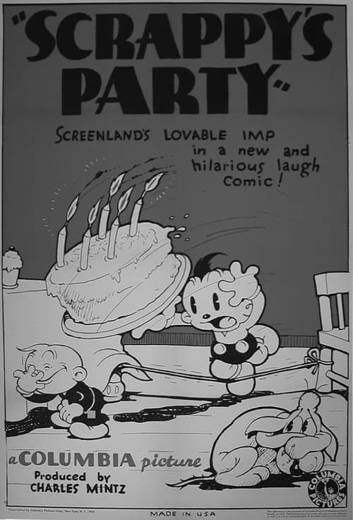 Scrappy's Party (1933) poster