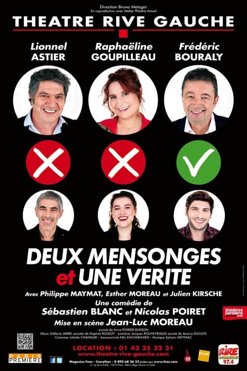 Deux mensonges et une vérité (2019) poster