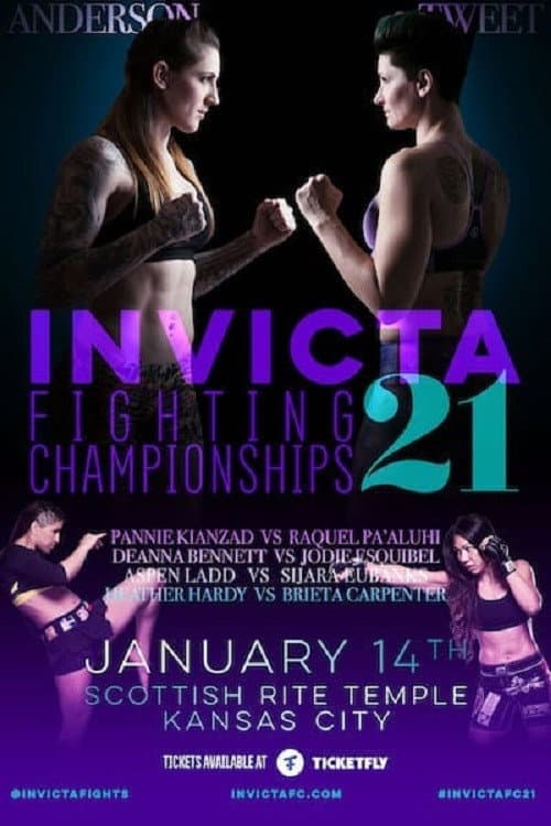 Invicta FC 21: Anderson vs. Tweet (2017) poster
