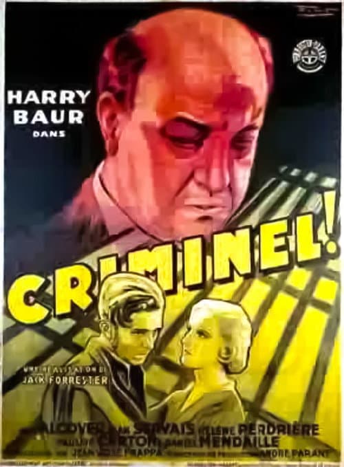 Criminel (1933) poster