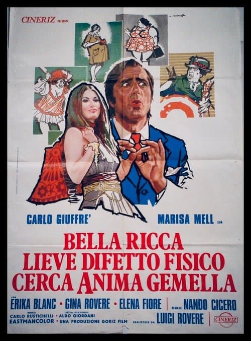 Bella, ricca, lieve difetto fisico, cerca anima gemella (1973) poster