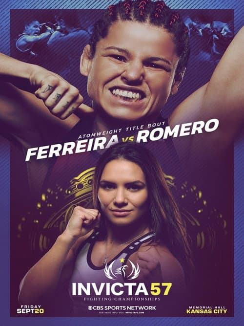 Invicta FC 57: Ferreira vs. Romero (2024) poster