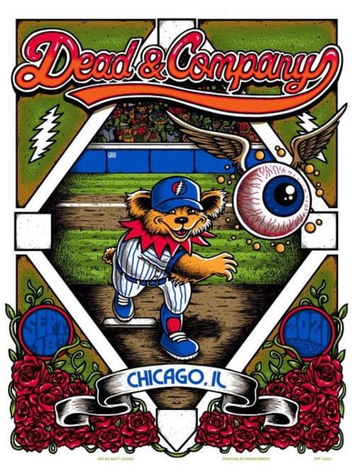 Dead & Company: 2021.09.18 - Wrigley Field - Chicago, IL (2021) poster