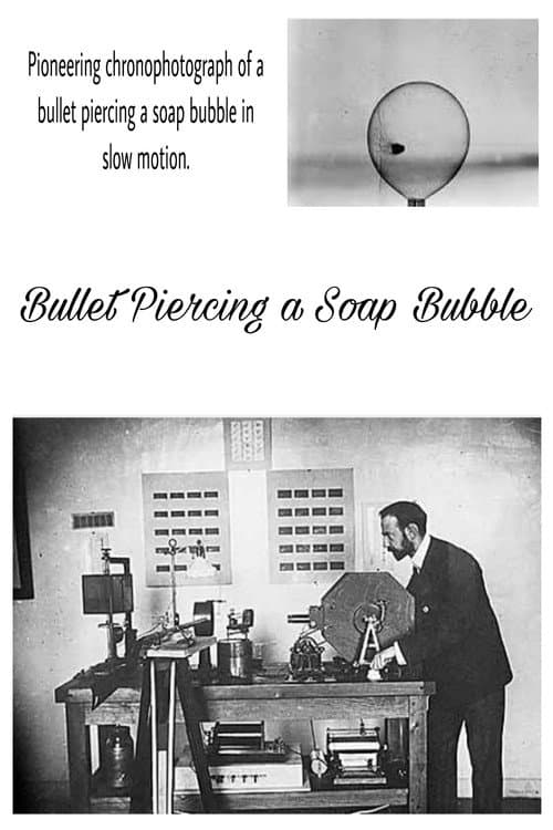 Balle traversant une bulle de savon (1904) poster