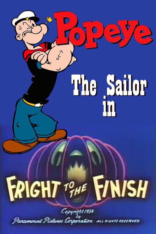 Fright to the Finish (1954) poster