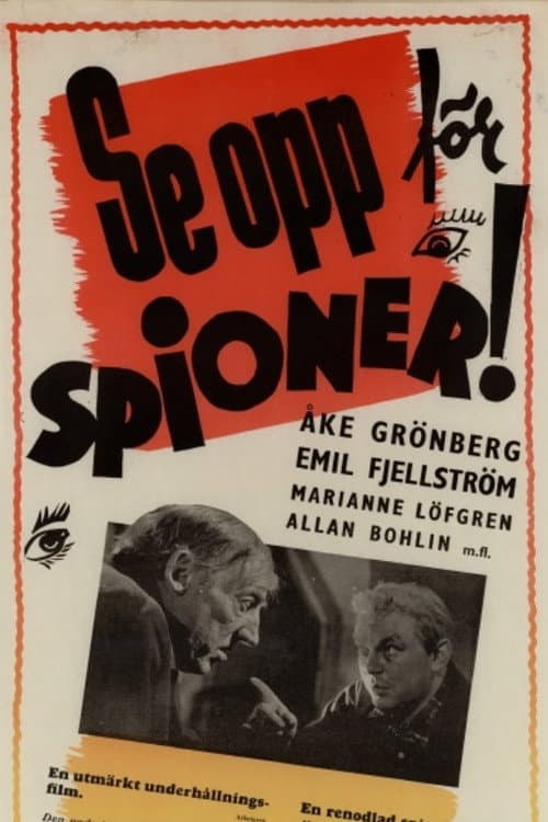 Se opp för spioner! (1944) poster