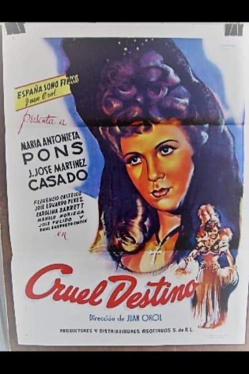 Cruel destino (1944) poster