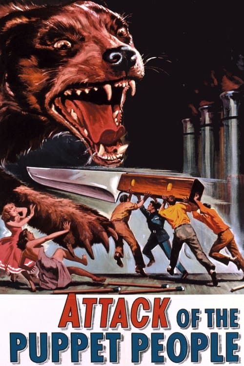 Attack of the Puppet People (1958) poster